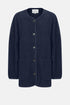 Âme antwerp Hannah navy wool oversized